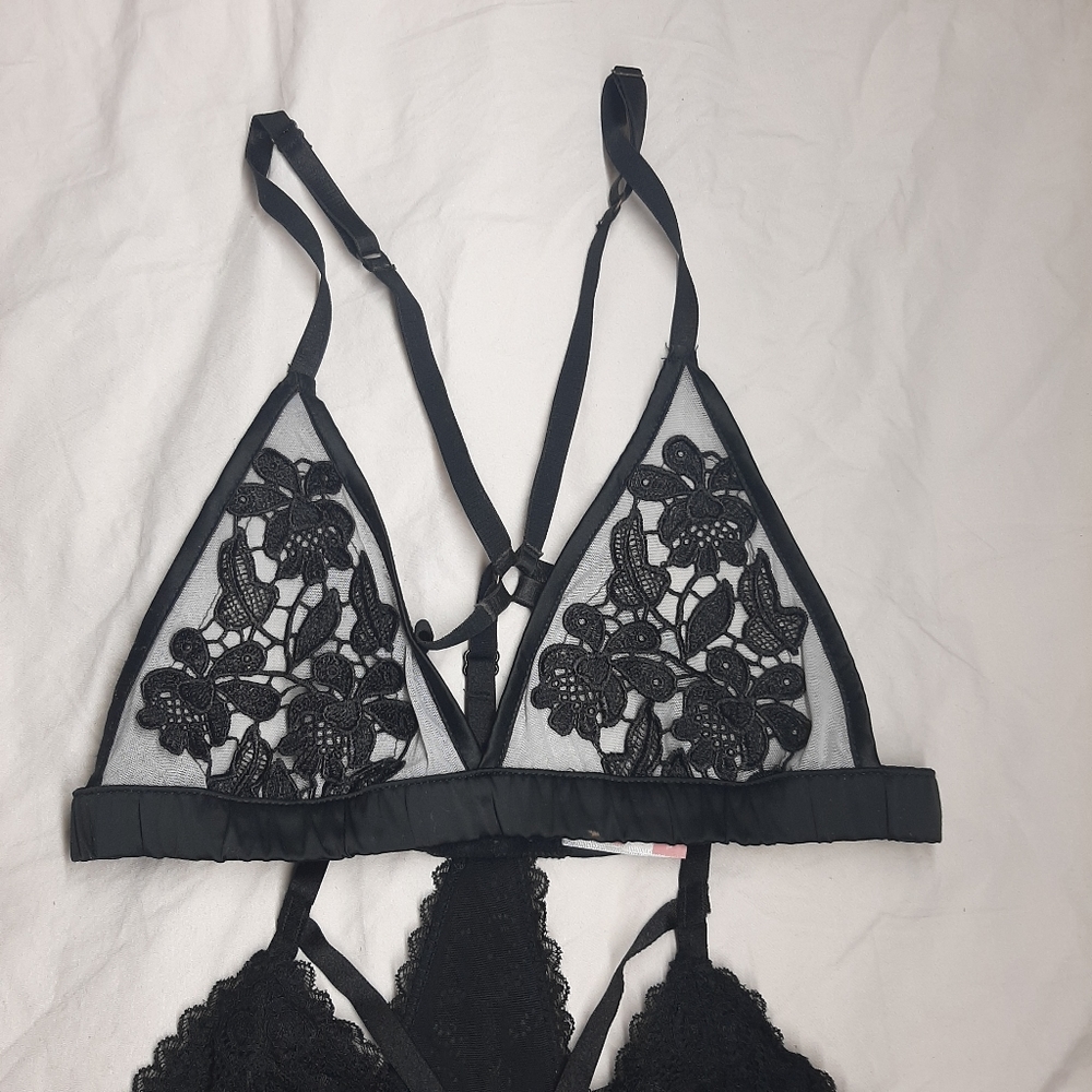 Rose+Vine bralette set - Picture 2 of 4